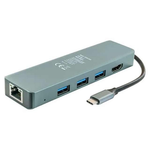Schwaiger® USB 3.0 HUB kleiner, federleichter und,eistungsstarker Datenhub