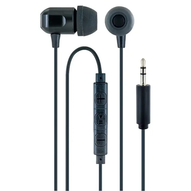 Schwaiger® In-Ear Kopfhörer mit AUX Stecker - Schwarz