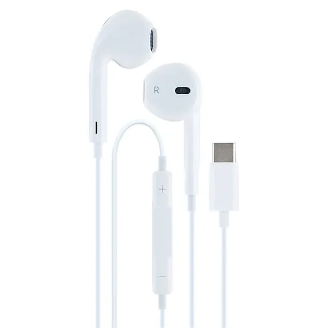 Schwaiger® In-Ear Kopfhörer mit Type USB C Weiß