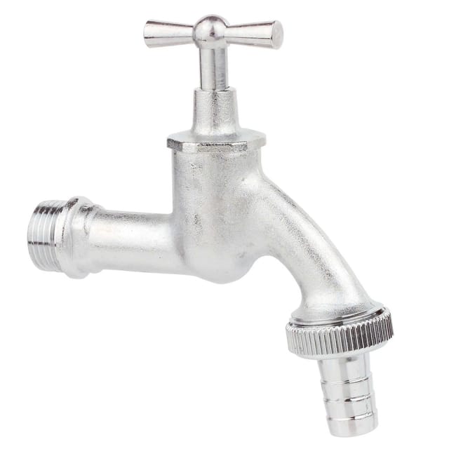 OBI Auslaufventil 21 mm (R 1/2) mit Schlauchverschraubung mit Knebel