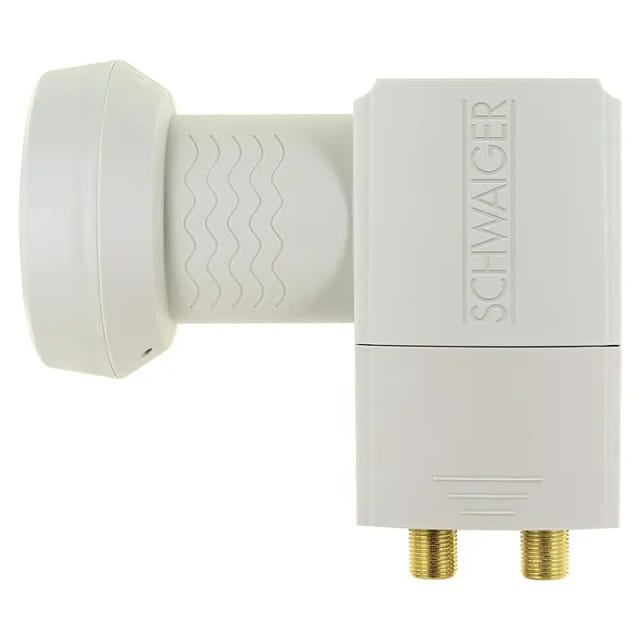 Schwaiger® Sun Protect - Digitales Twin LNB Hellgrau