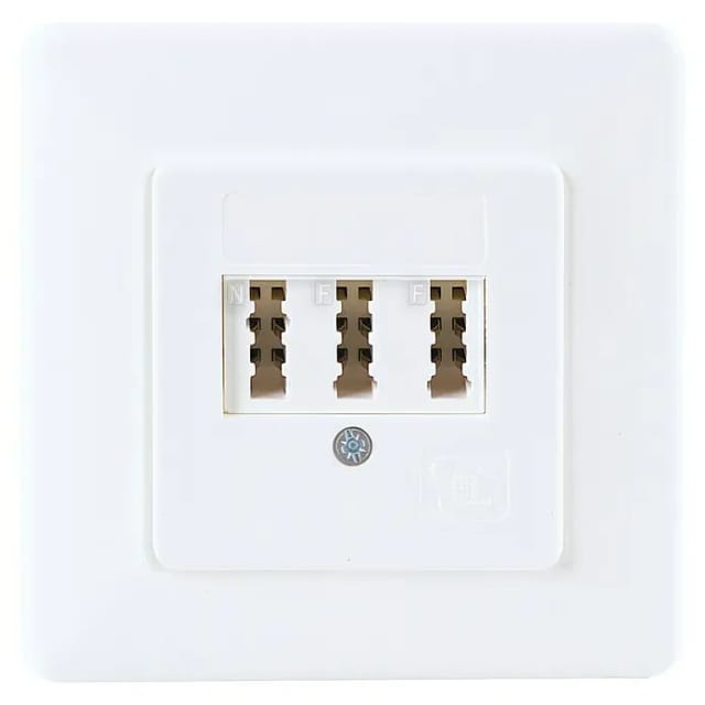 Schwaiger® TAE Anschlussdose (NF/F) Weiß Unterputz-Installation