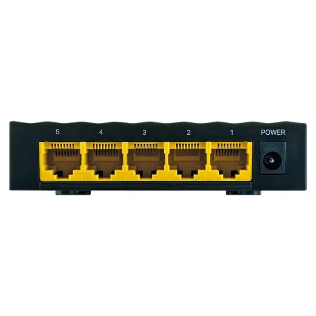 Schwaiger® Netzwerkswitch 5 Port 1000Mbit/s