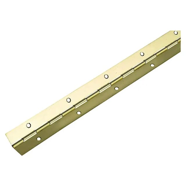 Hettich Stangenscharnier 600 mm x 32 mm Stahl vermessingt