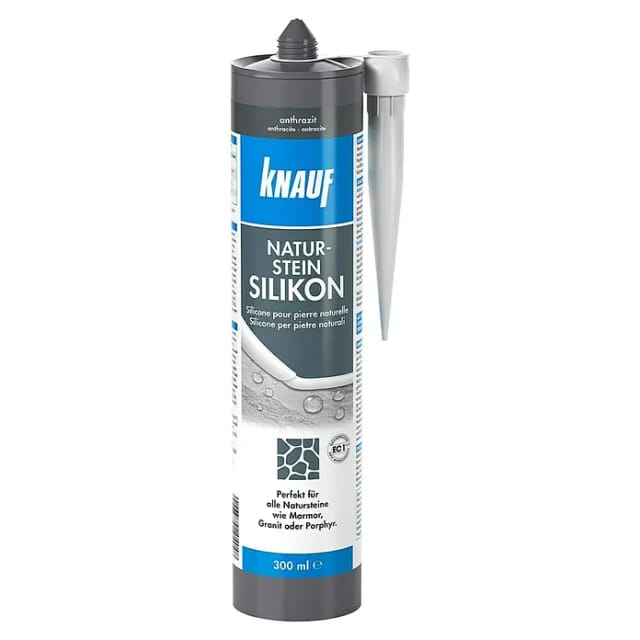 Knauf Naturstein Silicon Anthrazit 300 ml