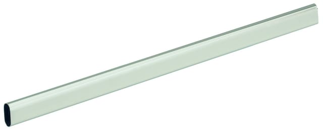 Hettich Schrankrohr oval 900 mm Stahl nickel-matt