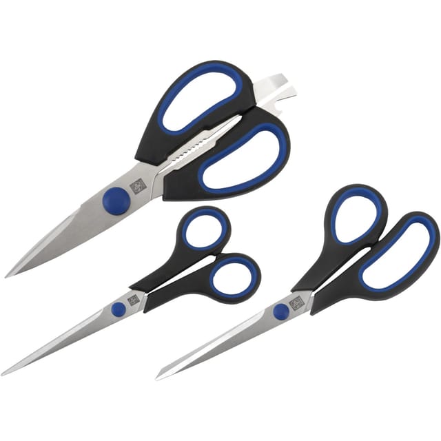 LUX-TOOLS Scherenset 3-teilig