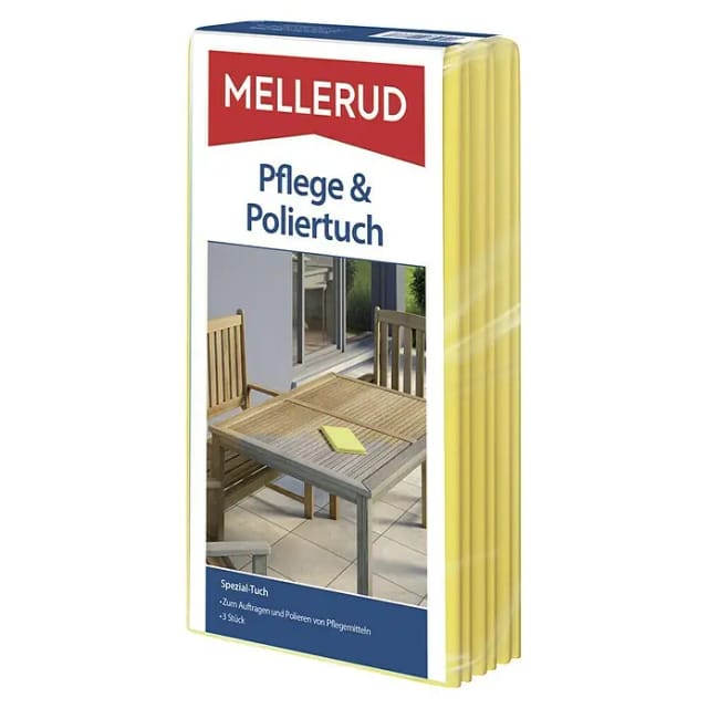 Mellerud Pflege- und Poliertuch 3er-Pack