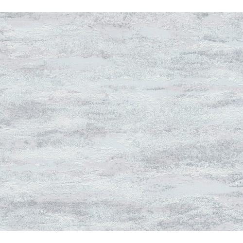 A.S. Création Vliestapete Putzoptik Grau Silber