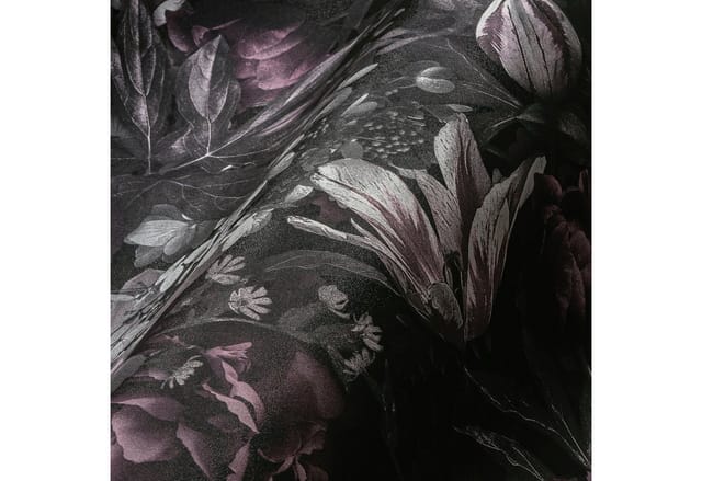 A.S. Création Vliestapete Rosen Grau Rosa