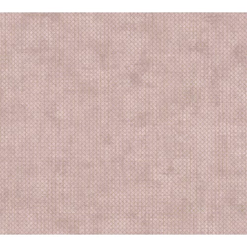 A.S. Création Vliestapete Uni Rosa Gold