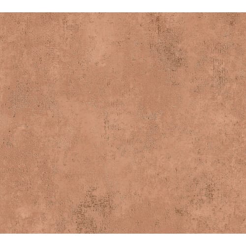 A.S. Création Vliestapete Uni Metallic Braun orange