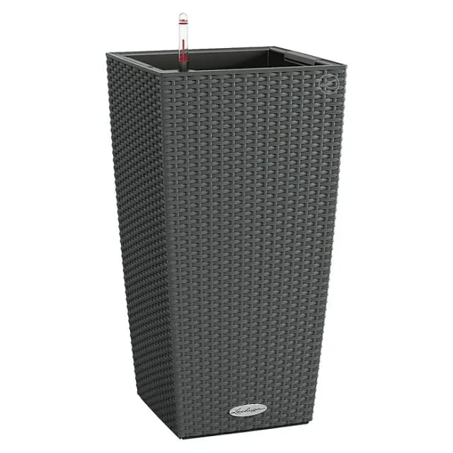 Lechuza® Pflanzgefäß Cubico Cottage 30 Granit 30 cm x 30 cm