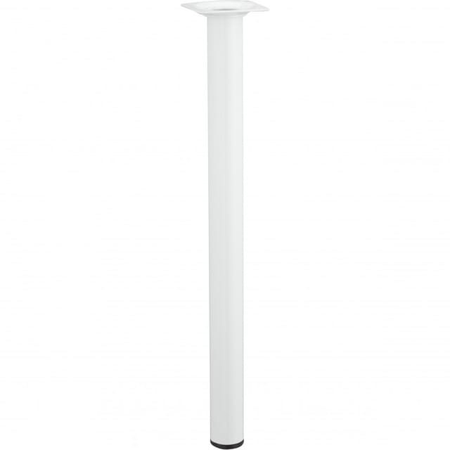 Hettich Tischbein Ø 30 mm x 400 mm Weiß