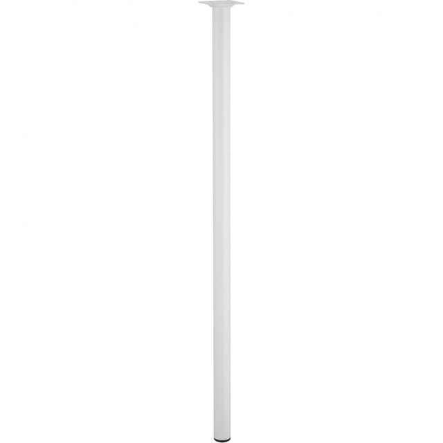 Hettich Tischbein Ø 30 mm x 800 mm Weiß