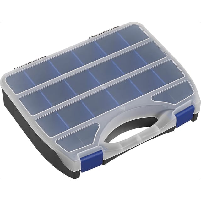 LUX-TOOLS Sortierkasten mit flexibler Facheinteilung 32 cm