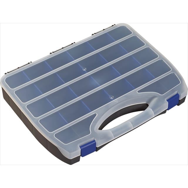 LUX-TOOLS Sortierkasten mit flexibler Facheinteilung 45 cm