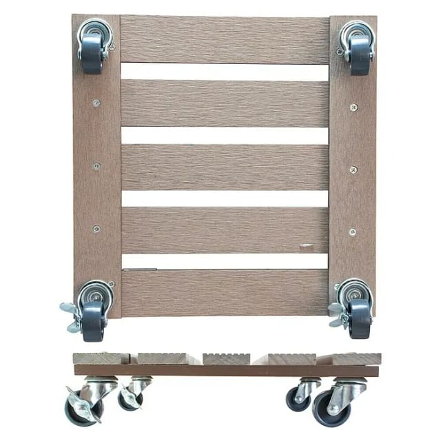Wagner WPC Pflanzenroller GH 0531 29 cm x 29 cm Taupe FSC®
