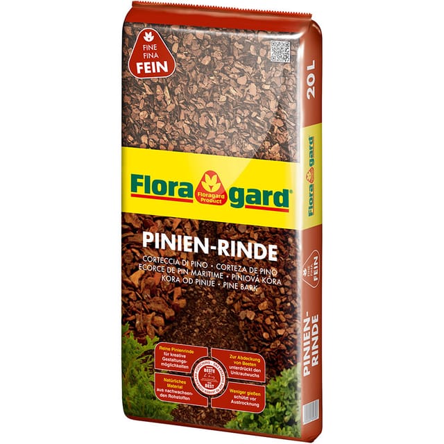 Floragard Pinienrinde Fein 2 bis 8 mm 1 x 20,