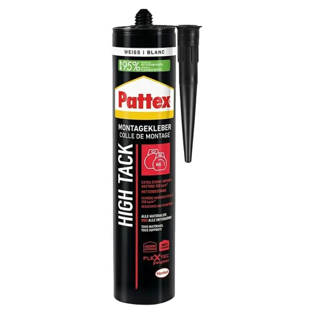 Pattex Montagekleber High Tack Weiß 511 g