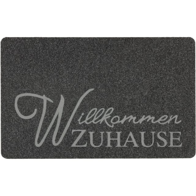 ASTRA-Kollektion Fußmatte Flocky Color Willkommen Zuhause 50 cm x 80 cm