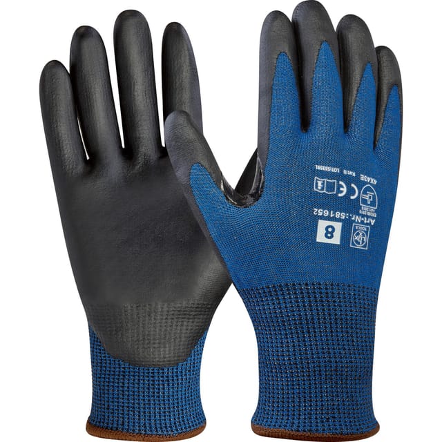 LUX-TOOLS Schnittschutzhandschuh Größe 8