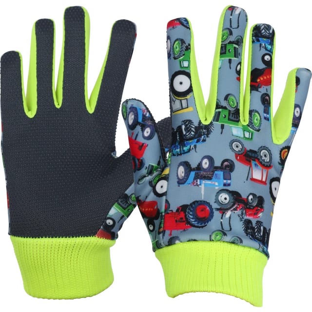 LUX-TOOLS Kinderhandschuh Traktor Gr. 5