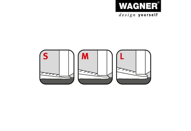Wagner System Türkeil 3-Stop Kunststoff Schwarz