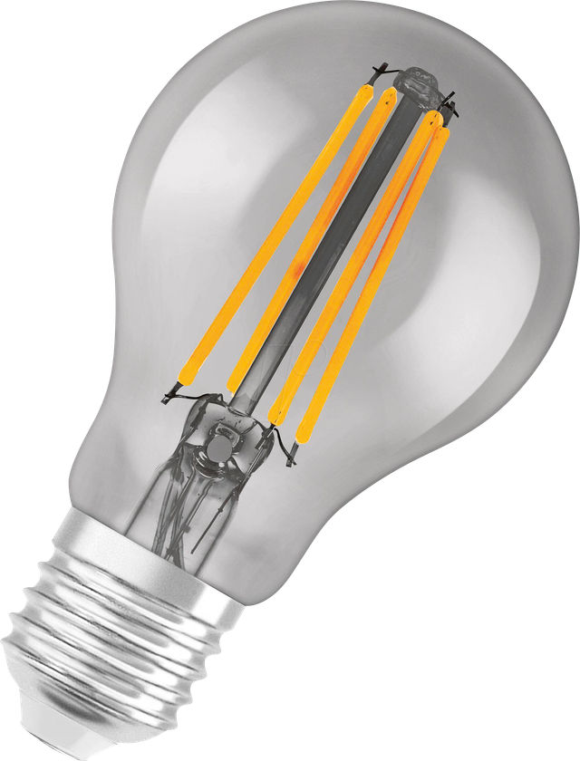 Ledvance Smart+ Bluetooth LED-Filamentlampe Kolbenf. Smoke E27/6W 540lm Warmweiß