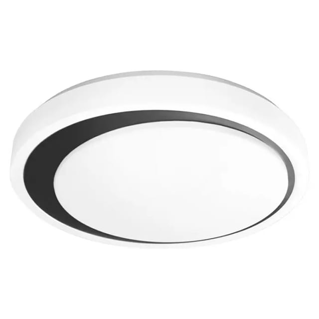 Ledvance Smart+ WiFi Deckenleuchte Orbis Moon Weiß-Schwarz Ø 48 cm Tunable White