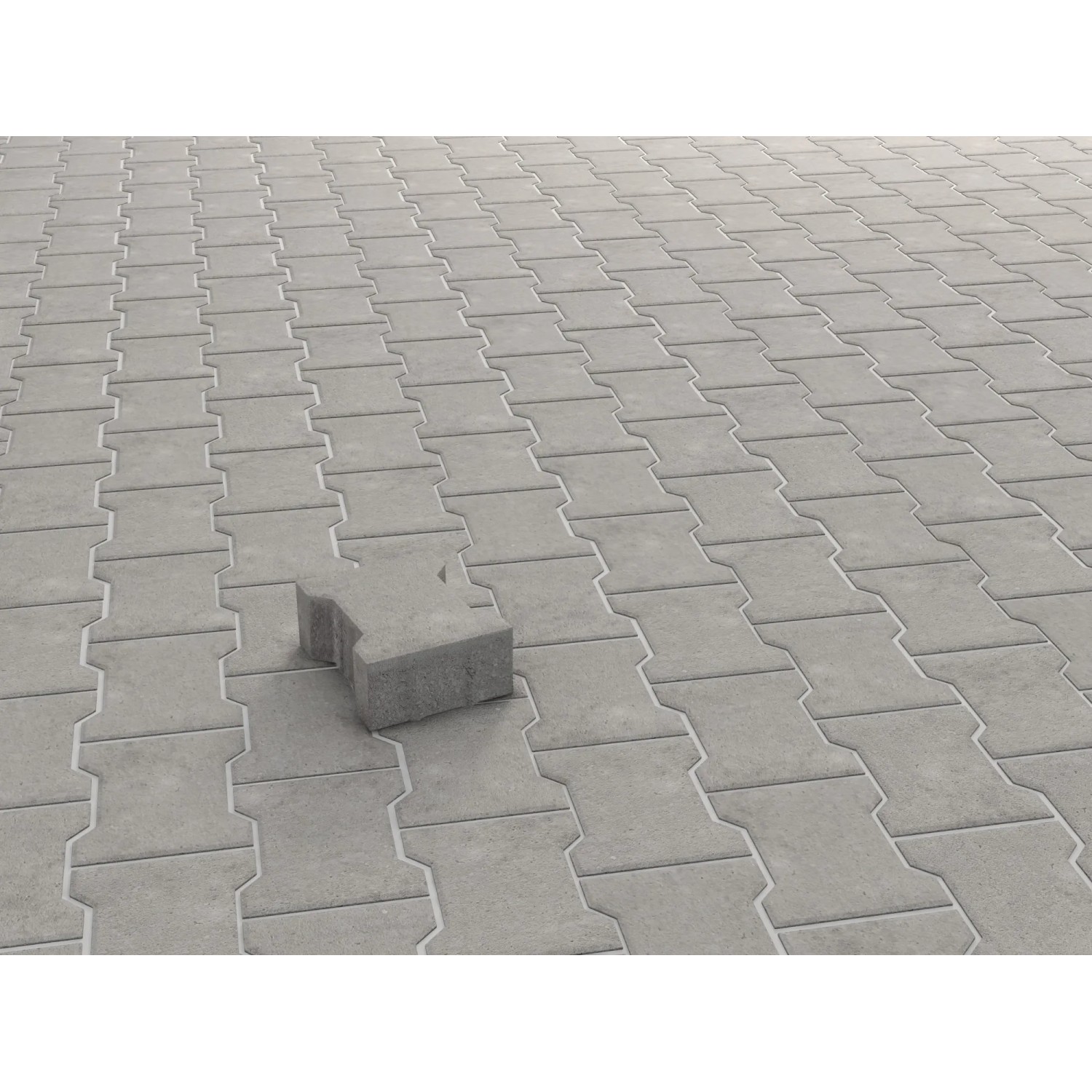 Verbundpflaster Beton Doppel-T Normalstein