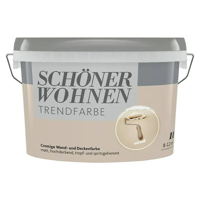 Schöner Wohnen Trendfarbe Sand matt 1,