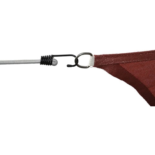 Floracord Vierecksonnensegel HDPE Terracotta 250 cm x 300 cm