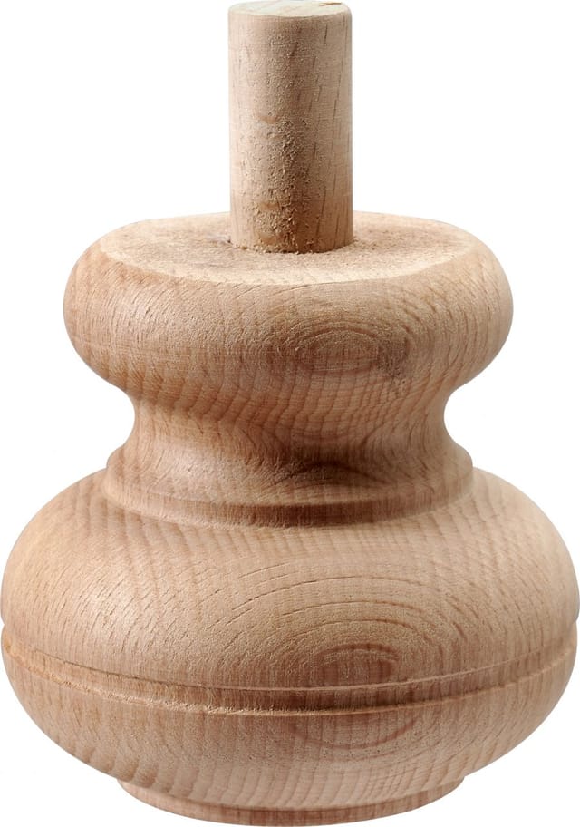 Hettich Kugel-Möbelfuß Ø 80 mm x 75 mm Buche FSC®