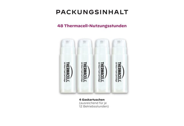 Thermacell Nachfüllpackung Gaskartuschen 4 Stück