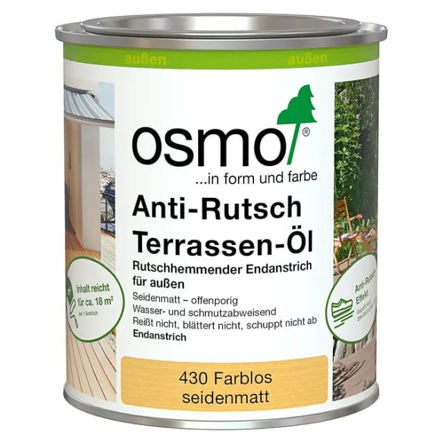 Osmo Anti-Rutsch Terrassen-Öl 750 ml
