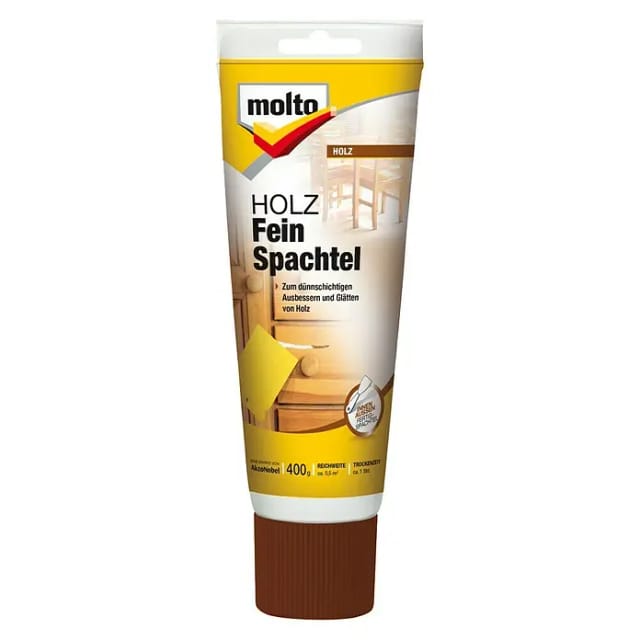 Molto Holz Fein-Spachtel Weiß 400 g