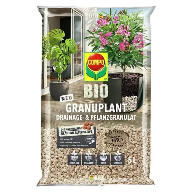 Compo BIO Granuplant® Drainage- und Pflanzgranulat 1 x 5,