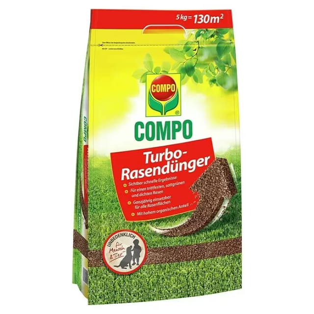 Compo Rasendünger Turbo 5 kg