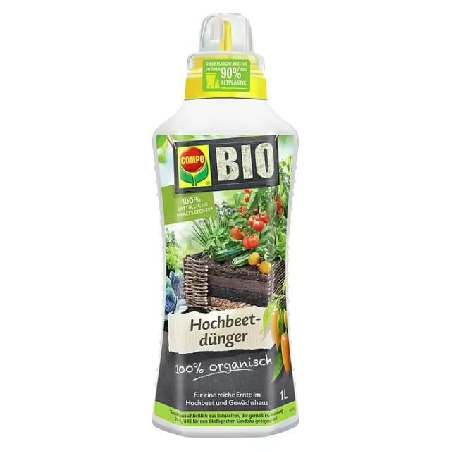 Compo BIO Hochbeetdünger 1, für alle Obst- und Gemüsesorten