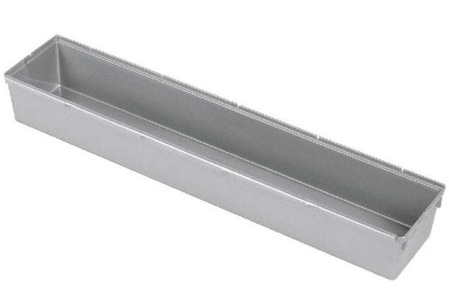 Ok Schubladeneinsatz Light Silver 38 cm x 8 cm x 5 cm