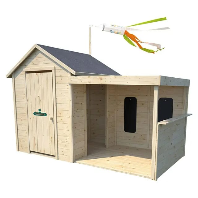 Soulet Kinderspielhaus Sarah 162 cm x 252 cm x 127 cm