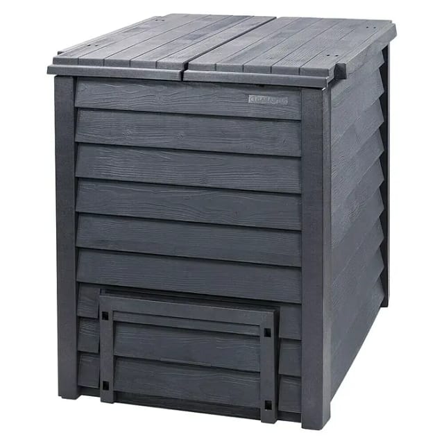 Garantia Komposter Thermo-Wood 400, Anthrazit-Braun