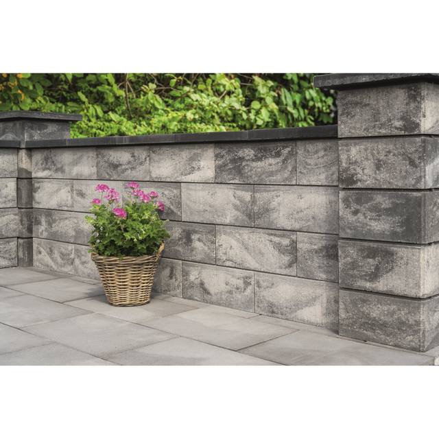 Diephaus Mauerabdeckplatte Stretto Pur Quarzit 50 x 33 x 5 cm