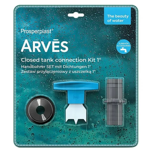 Arves Handbohrer Set mit Dichtungen 1'' (23,5 mm)