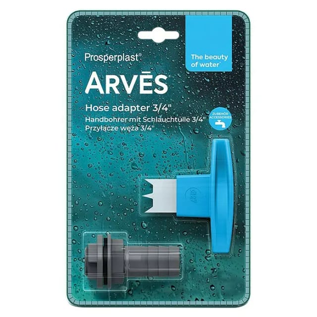 Arves Handbohrer mit Schlauchtüllle 3/ 4'' (25 mm)