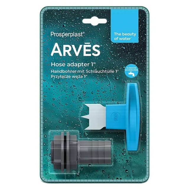 Arves Handbohrer mit Schlauchtüllle 1'' (32 mm)