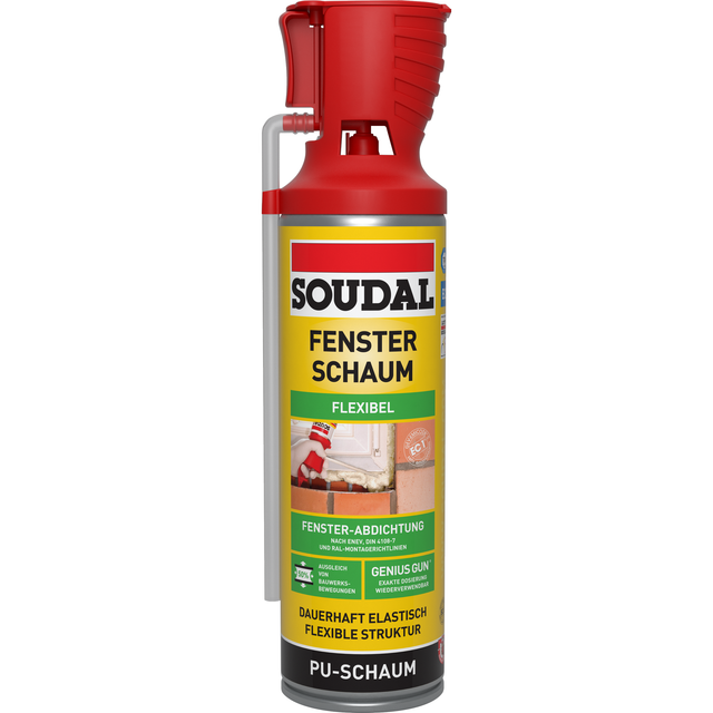 Soudal Fensterschaum B2 Genius Gun 500 ml