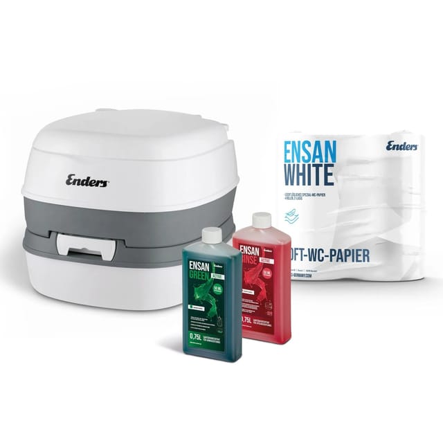Enders® Campingtoiletten Starter-Set WC Comfort Green