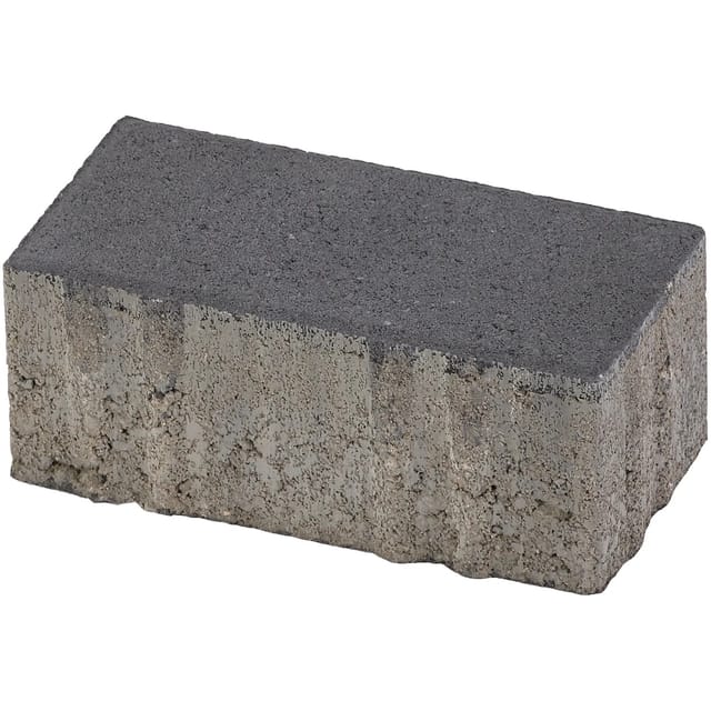 Rechteck-Pflaster Beton Anthrazit 20 cm x 10 cm x 8 cm